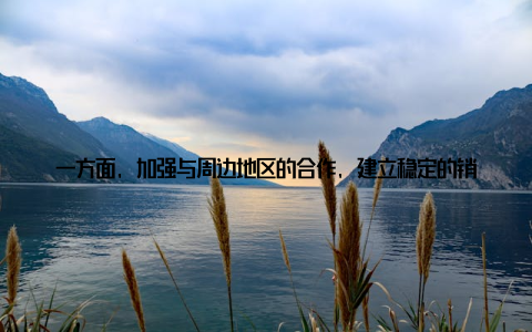 一方面, 加强与周边地区的合作, 建立稳定的销售网络另一方面, 举办农产品展销会、推介会等活动, 提高畜牧产品的知名度和市场竞争力