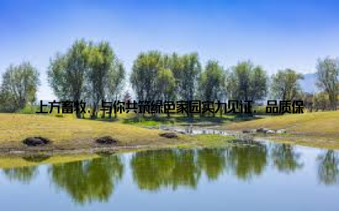 上方畜牧, 与你共筑绿色家园实力见证, 品质保作为畜牧行业的佼佼者, 上方畜牧凭借过硬的品质和优质的服务, 赢得了广大消费者的信赖