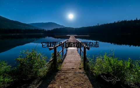 它就是河北畜牧兽医杂志