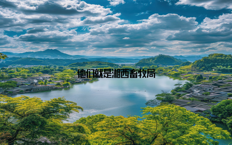 他们就是湘西畜牧局